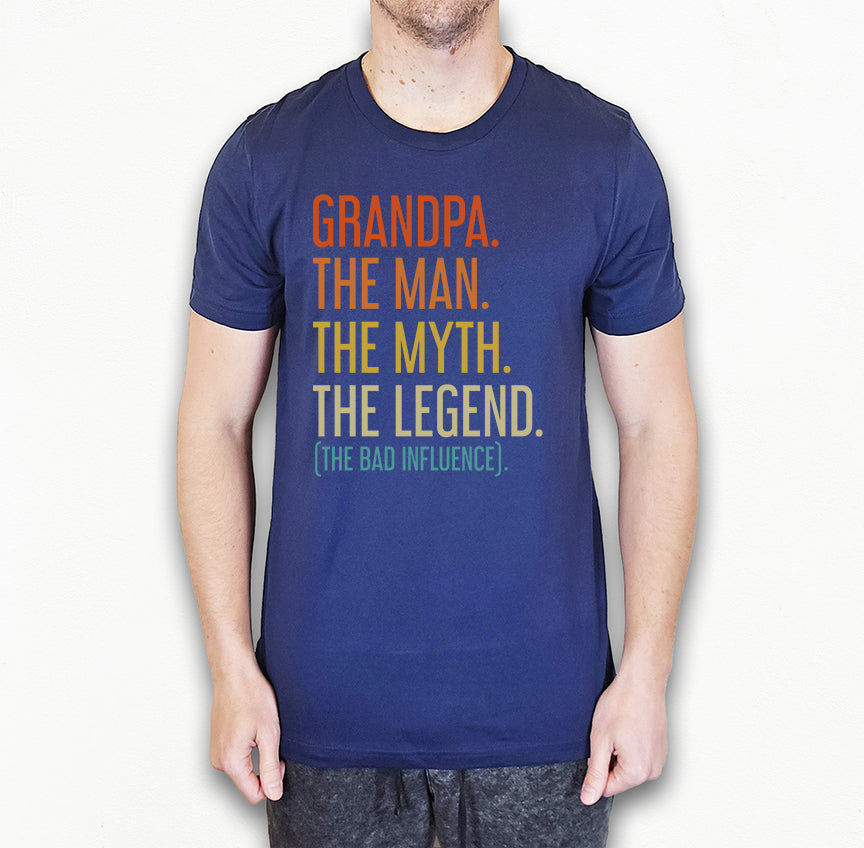 Grandpa The Man The Myth The Legend Shirt | Grandpa Shirt