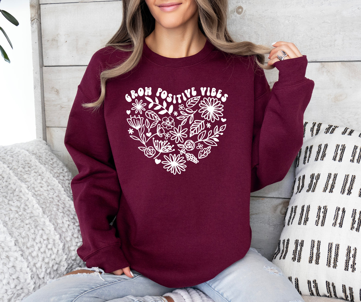 Grow Positive Vibes Sweatshirt