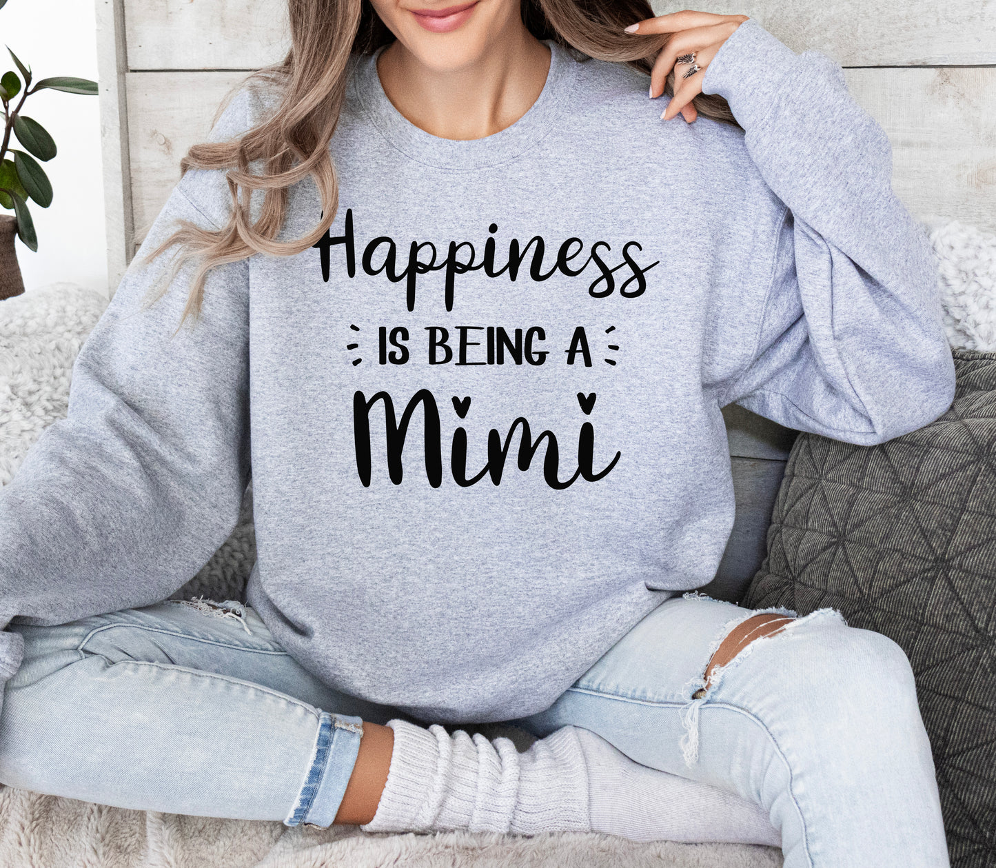 Happiness Is Being A Mimi Sweatshirt