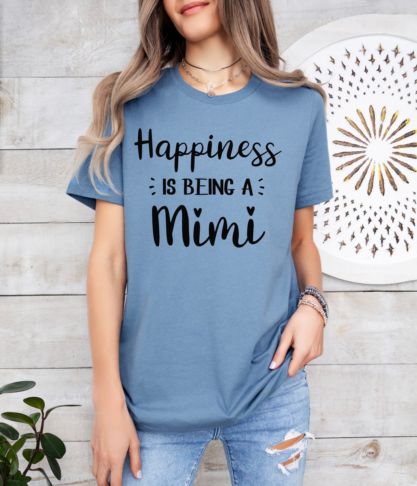 Happiness Is Being A Mimi Shirt | Light Garment
