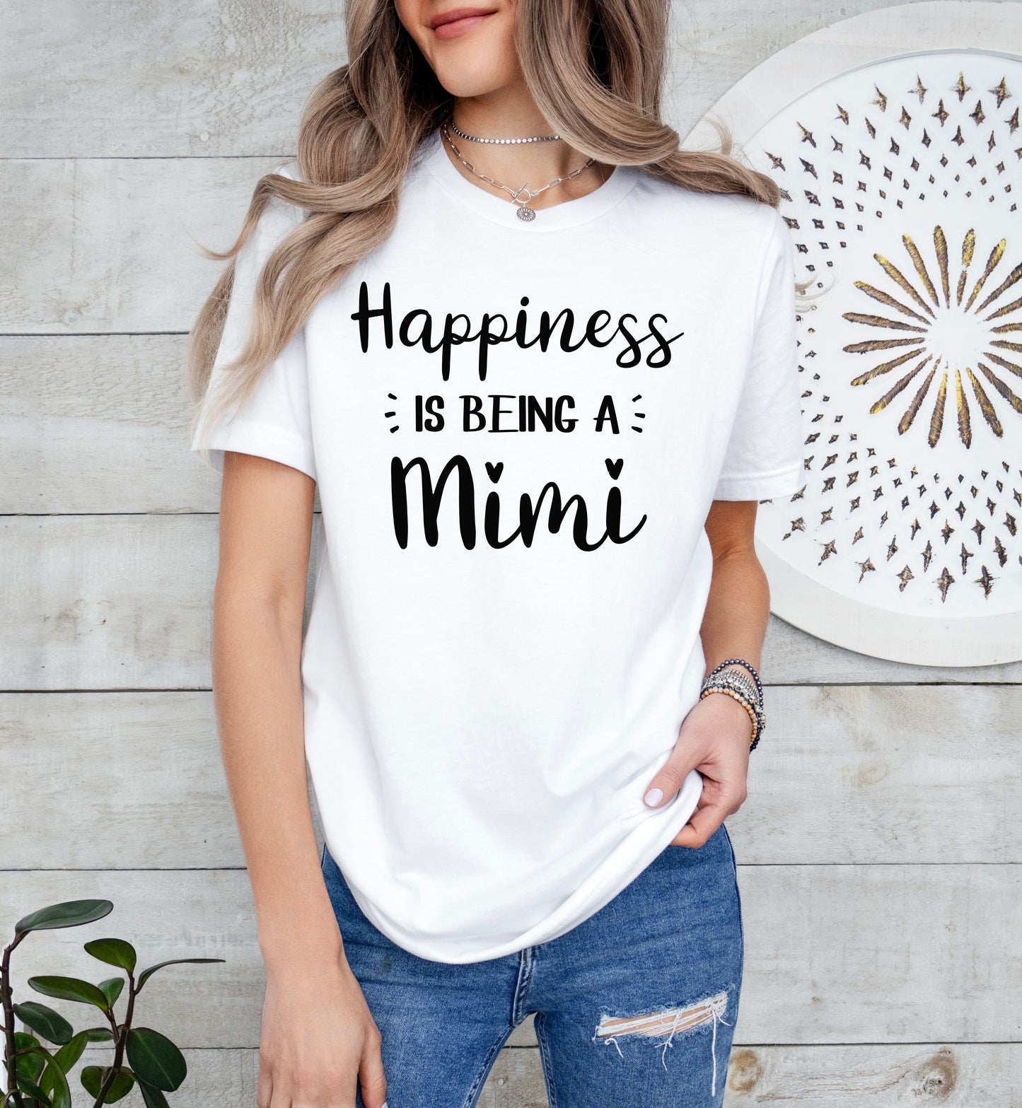 Happiness Is Being A Mimi Shirt | Light Garment