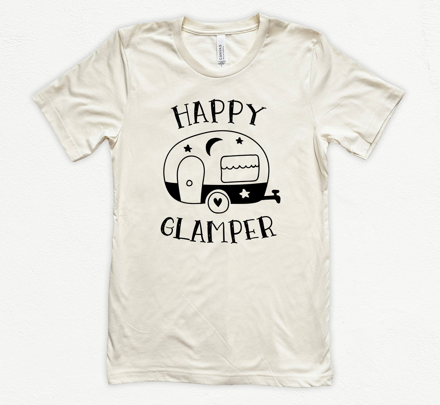 Happy Glamper Shirt | Camping Shirt | Light Garment