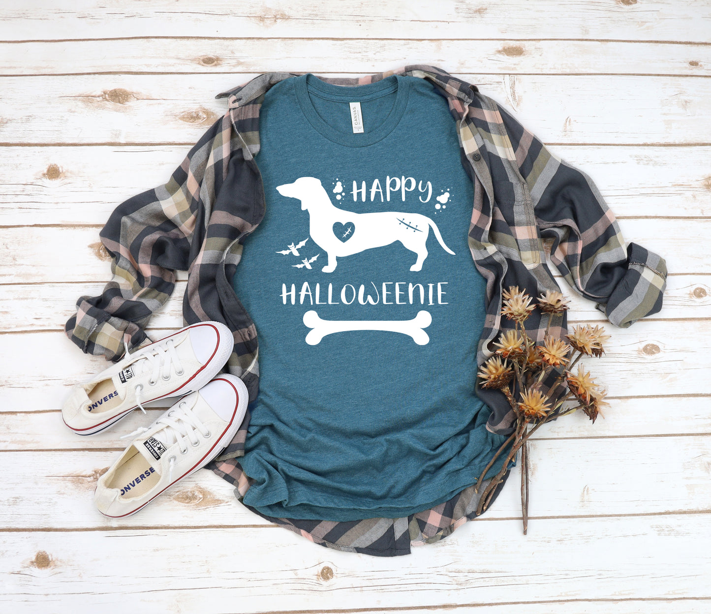 Happy Halloweenie Dachshund Lover Halloween Shirt