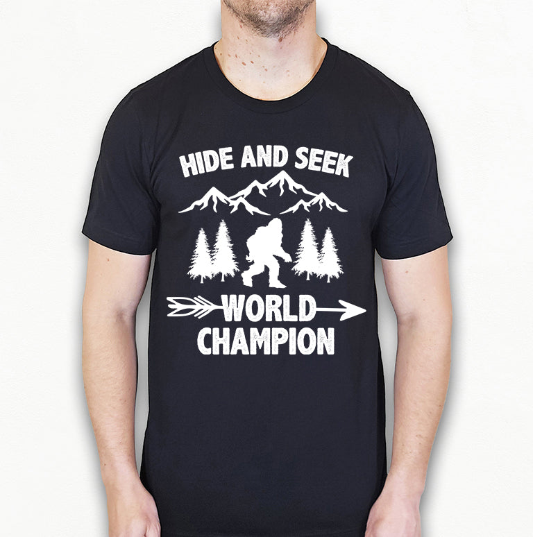 Hike and Seek World Champion Shirt | Bigfoot Shirt