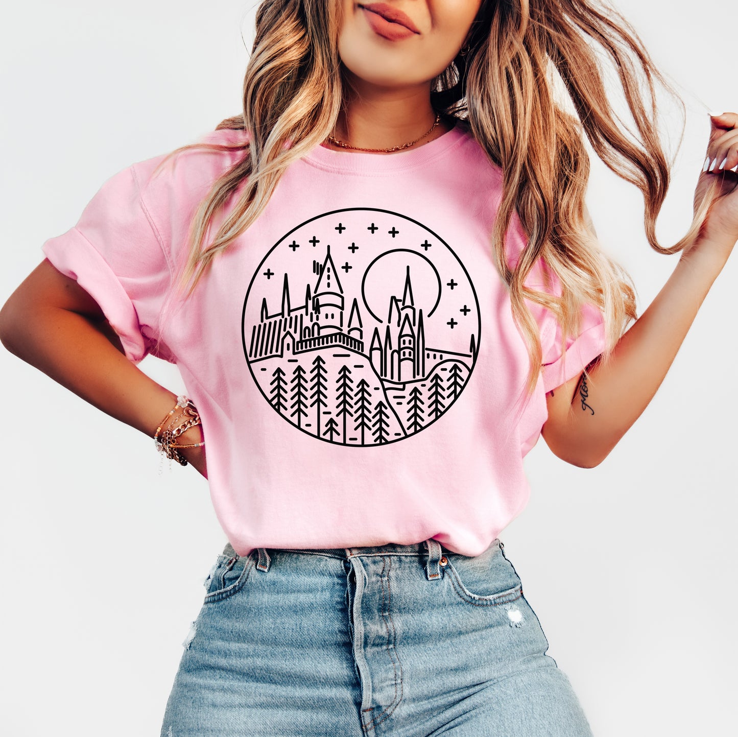 Castle Shirt | Comfort Colors Vintage Style Shirt