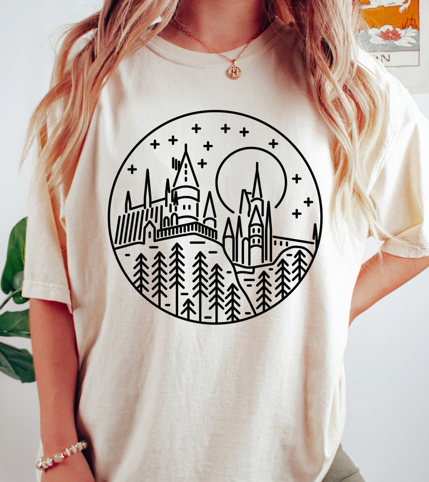 Castle Shirt | Comfort Colors Vintage Style Shirt