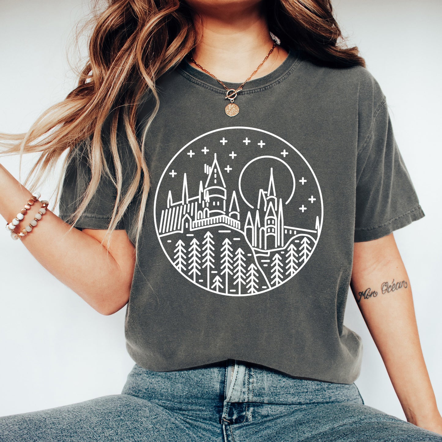 Castle Shirt | Comfort Colors Vintage Style Shirt