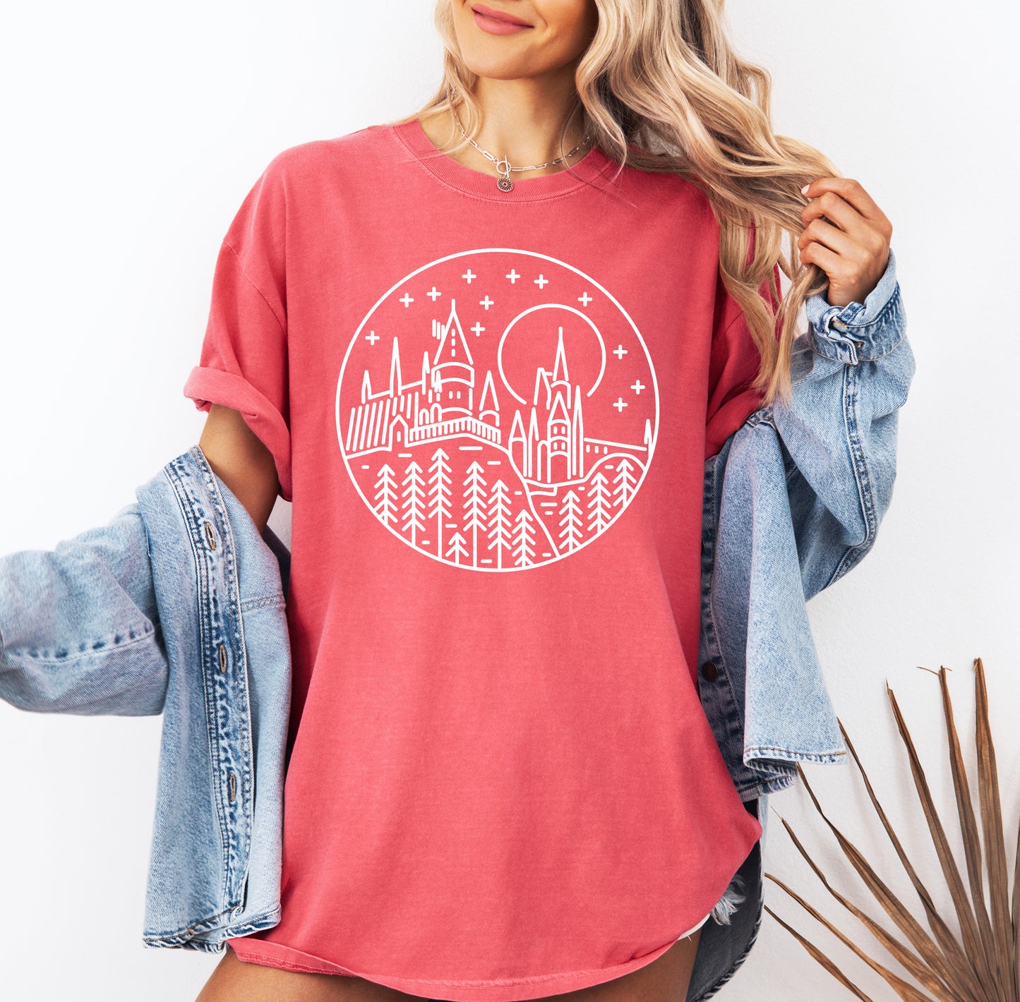 Castle Shirt | Comfort Colors Vintage Style Shirt