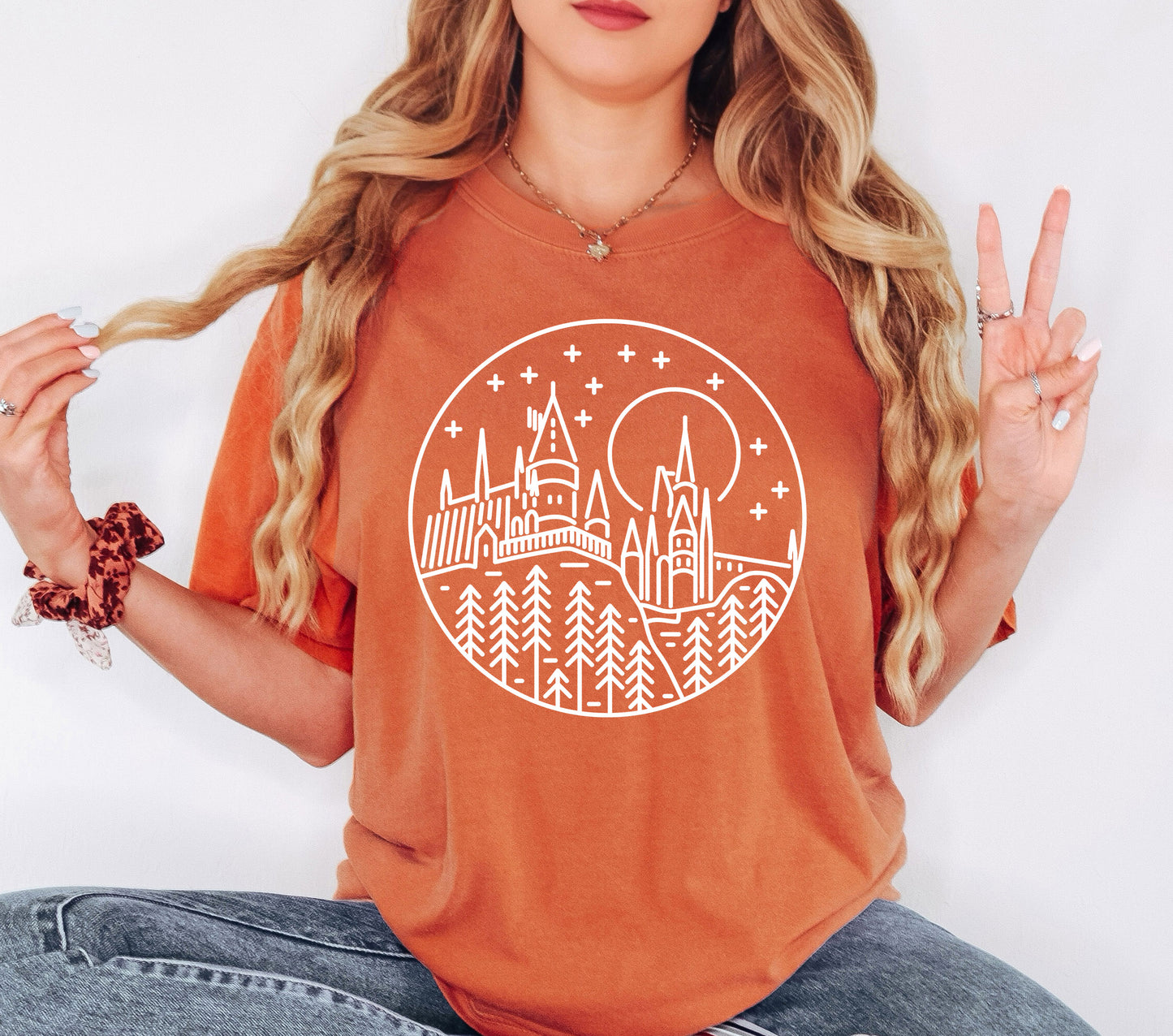 Castle Shirt | Comfort Colors Vintage Style Shirt