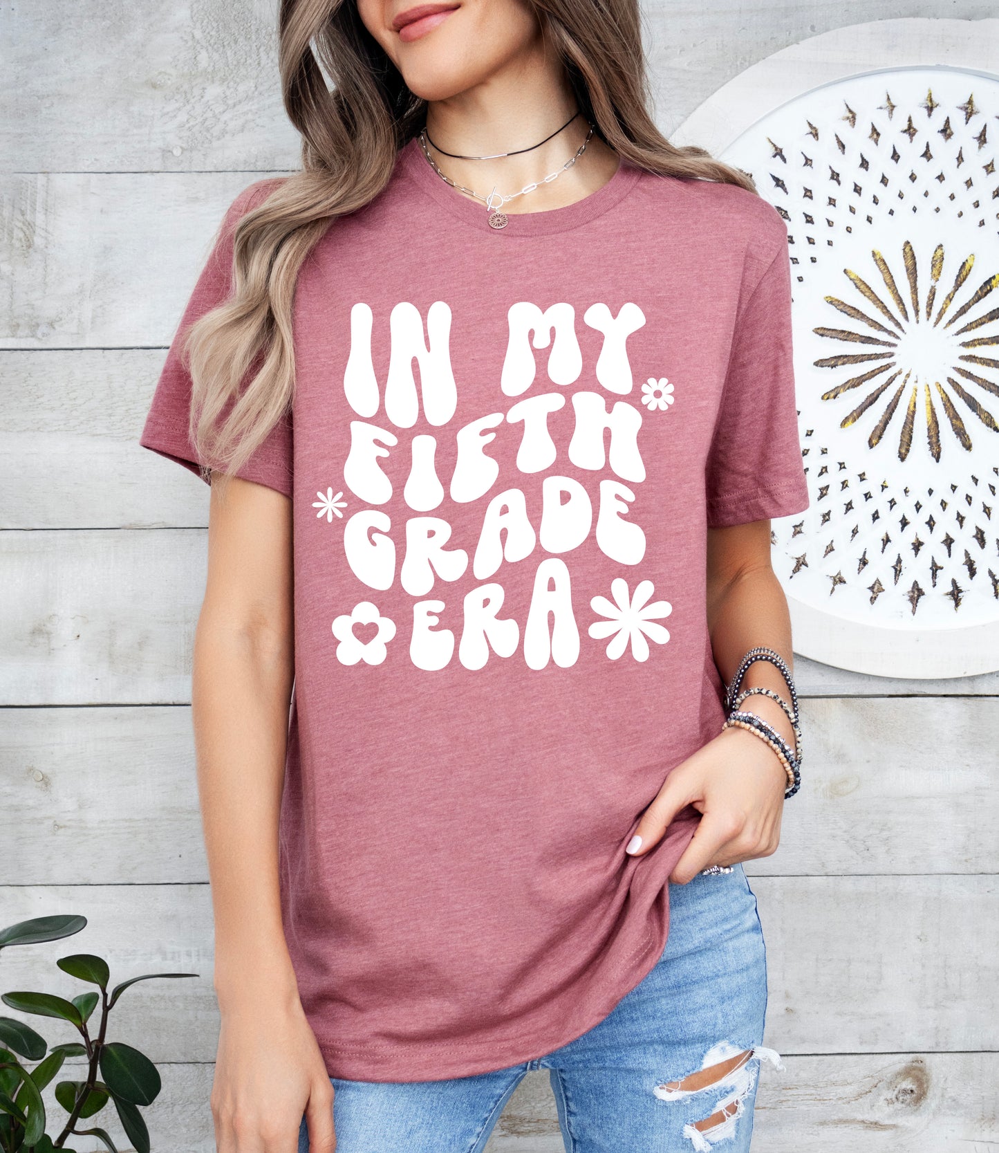 Retro In My Fifth Grade Era Shirt | Teacher Shirt