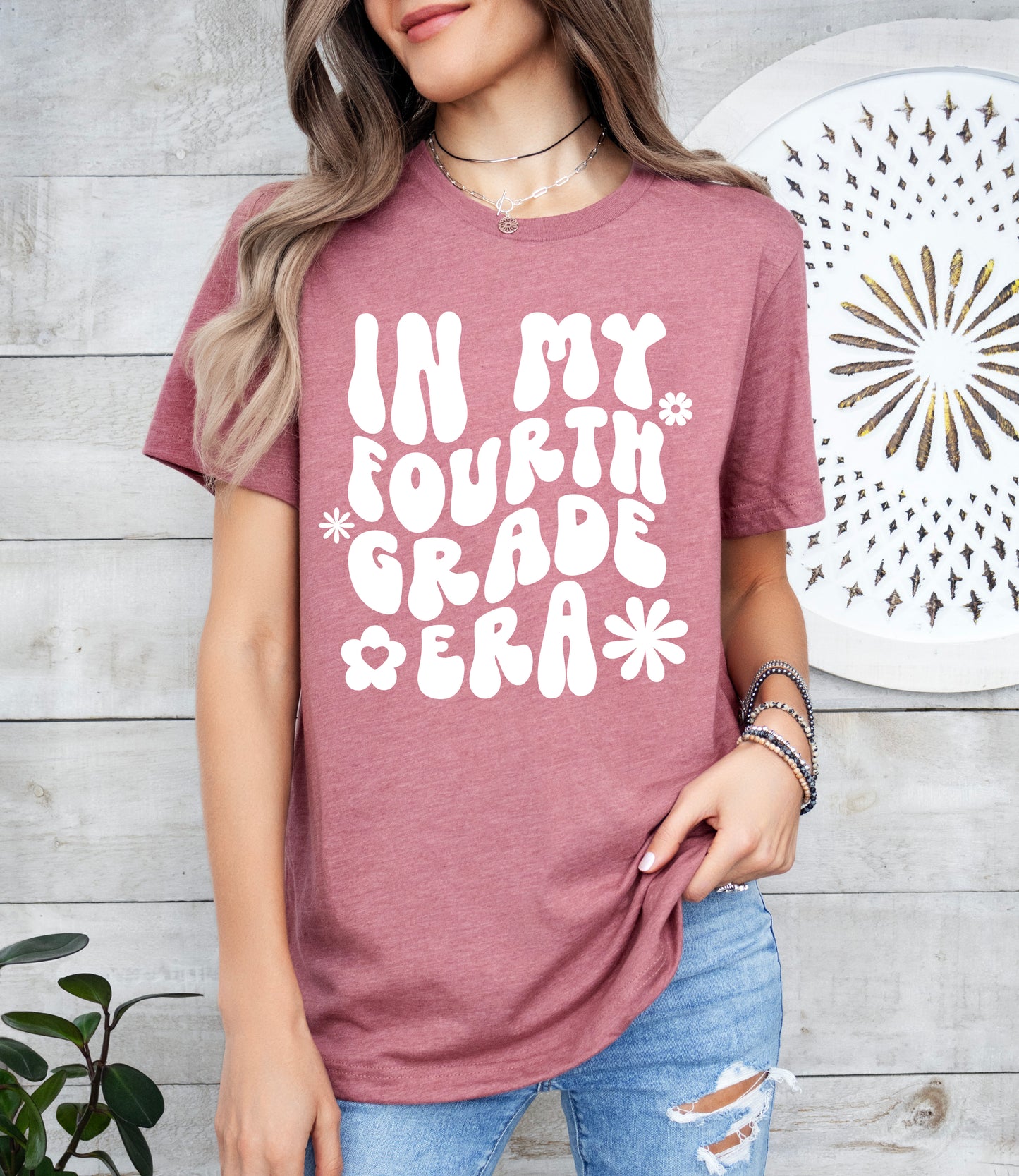 Retro In My Fourth Grade Era Shirt | Teacher Shirt