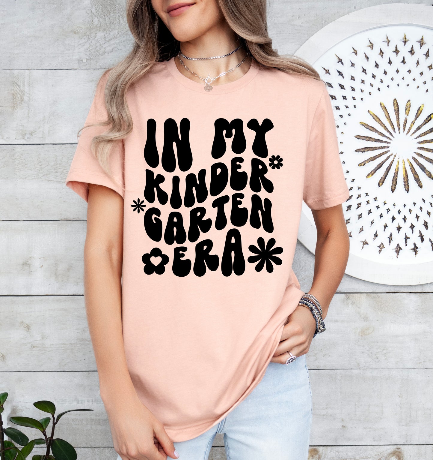 Retro In My Kindergarten Era Shirt | Teacher Shirt | Light Garment