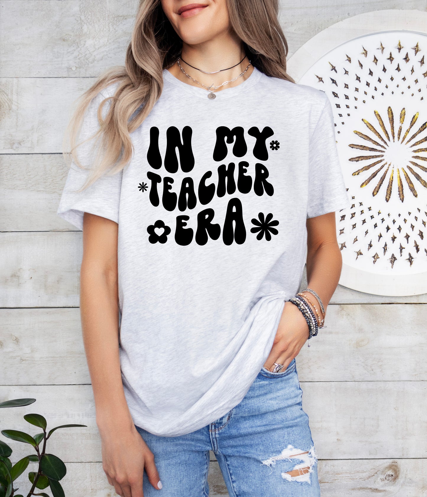 Retro In My Teacher Era Shirt | Teacher Shirt | Light Garment