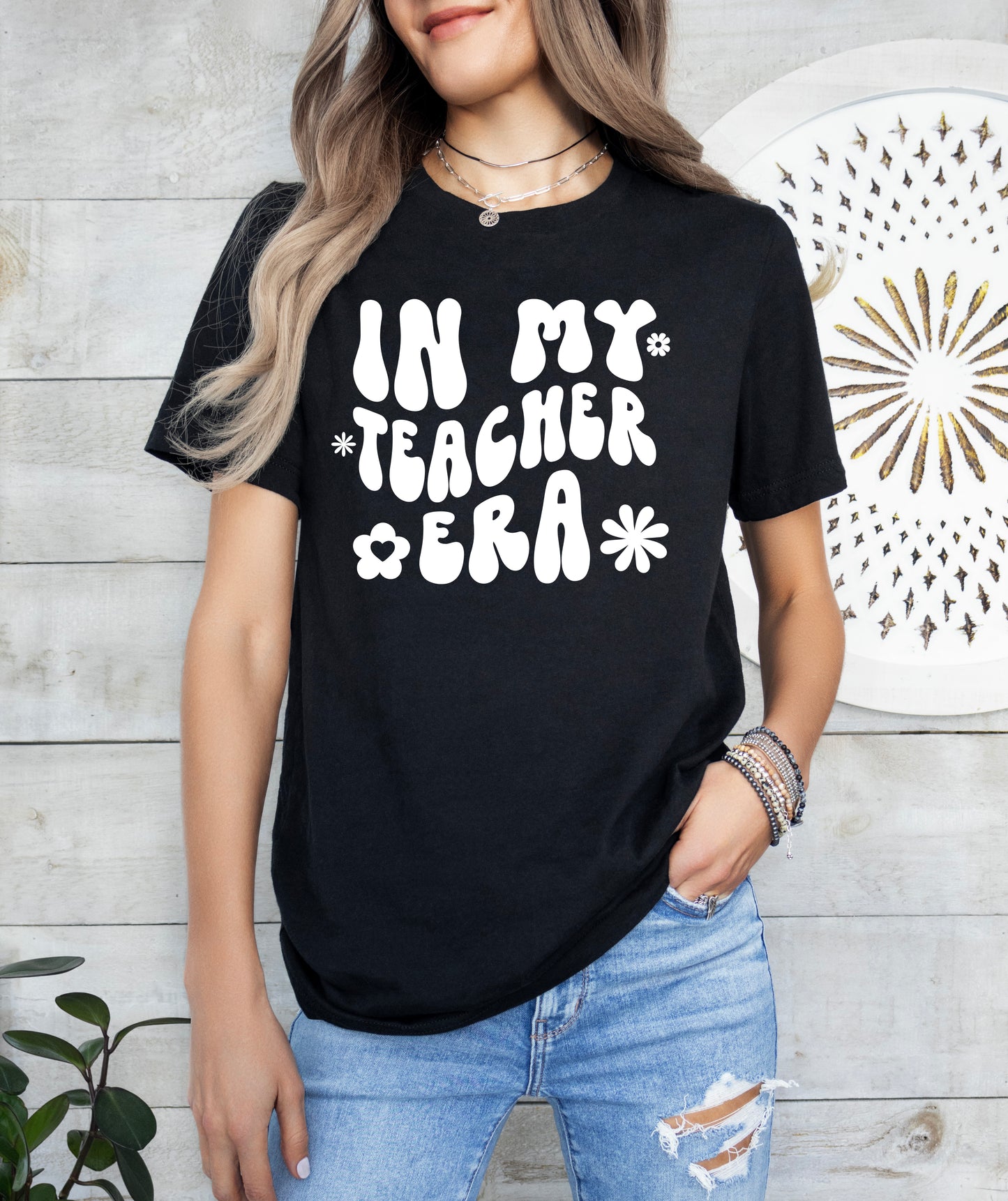 Retro In My Teacher Era Shirt | Teacher Shirt