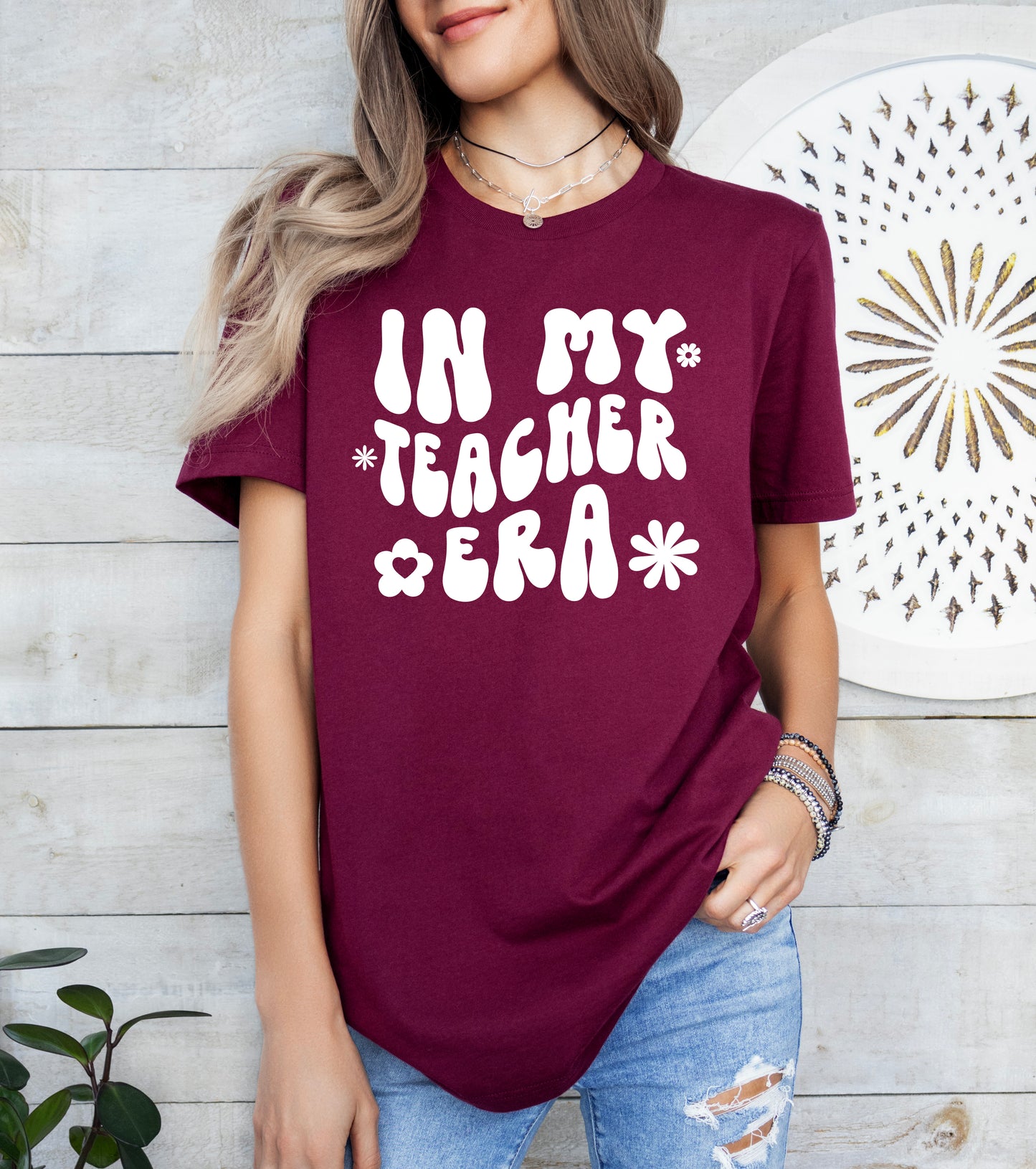 Retro In My Teacher Era Shirt | Teacher Shirt
