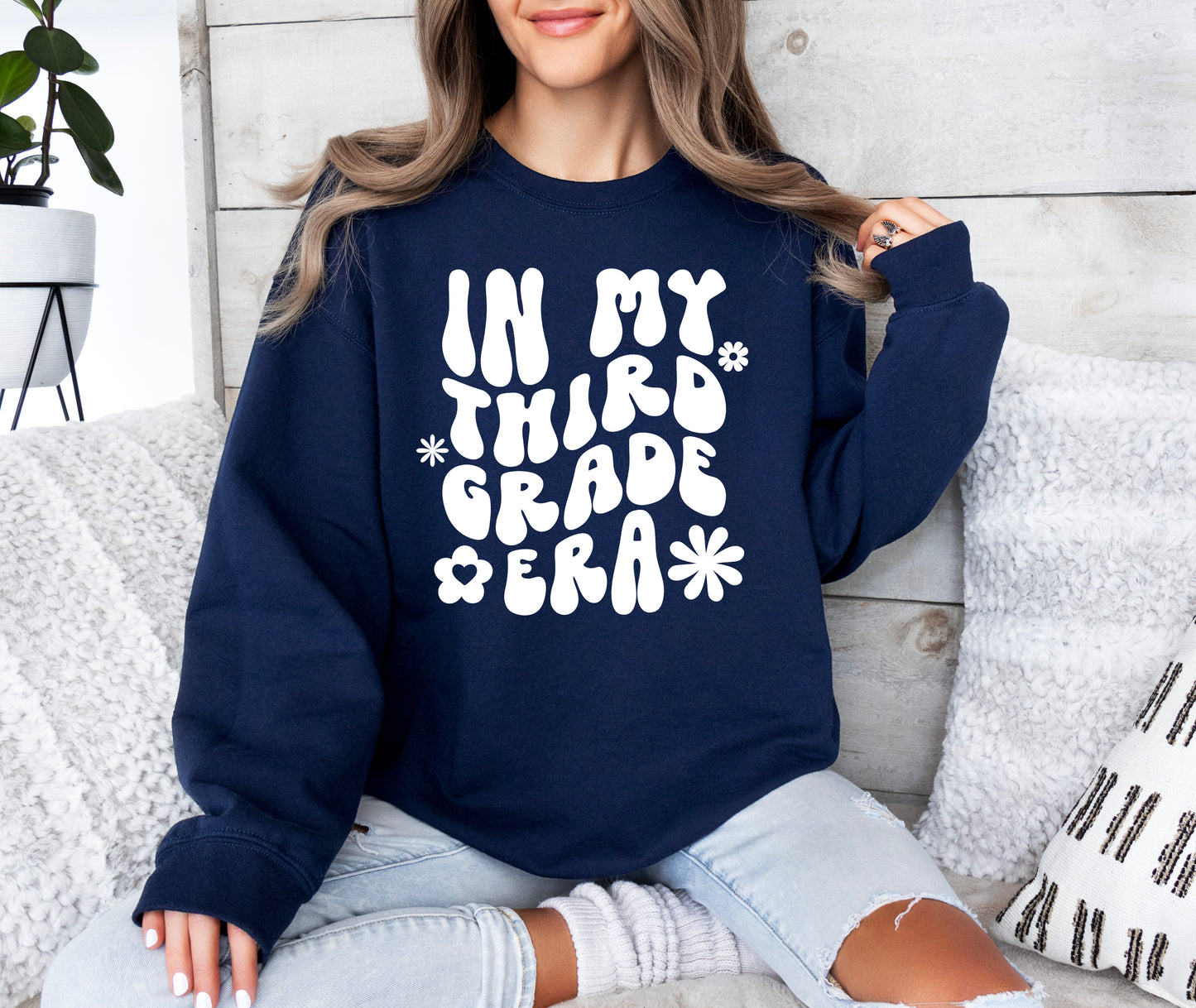 Retro In My Third Grade Era Sweatshirt | Teacher Sweatshirt