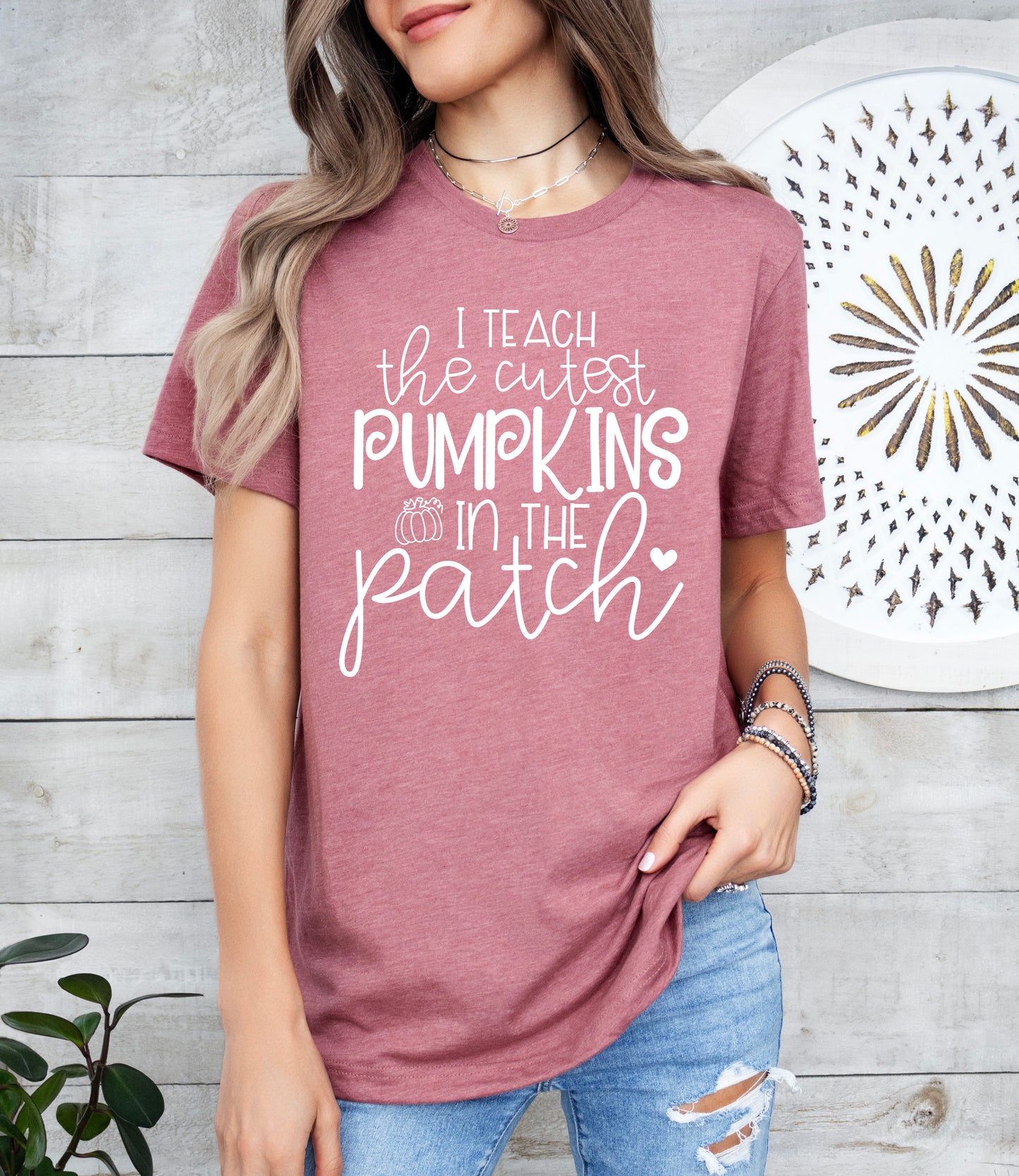 I Teach The Cutest Pumpkins in the Patch Shirt | Fall Teacher Shirt
