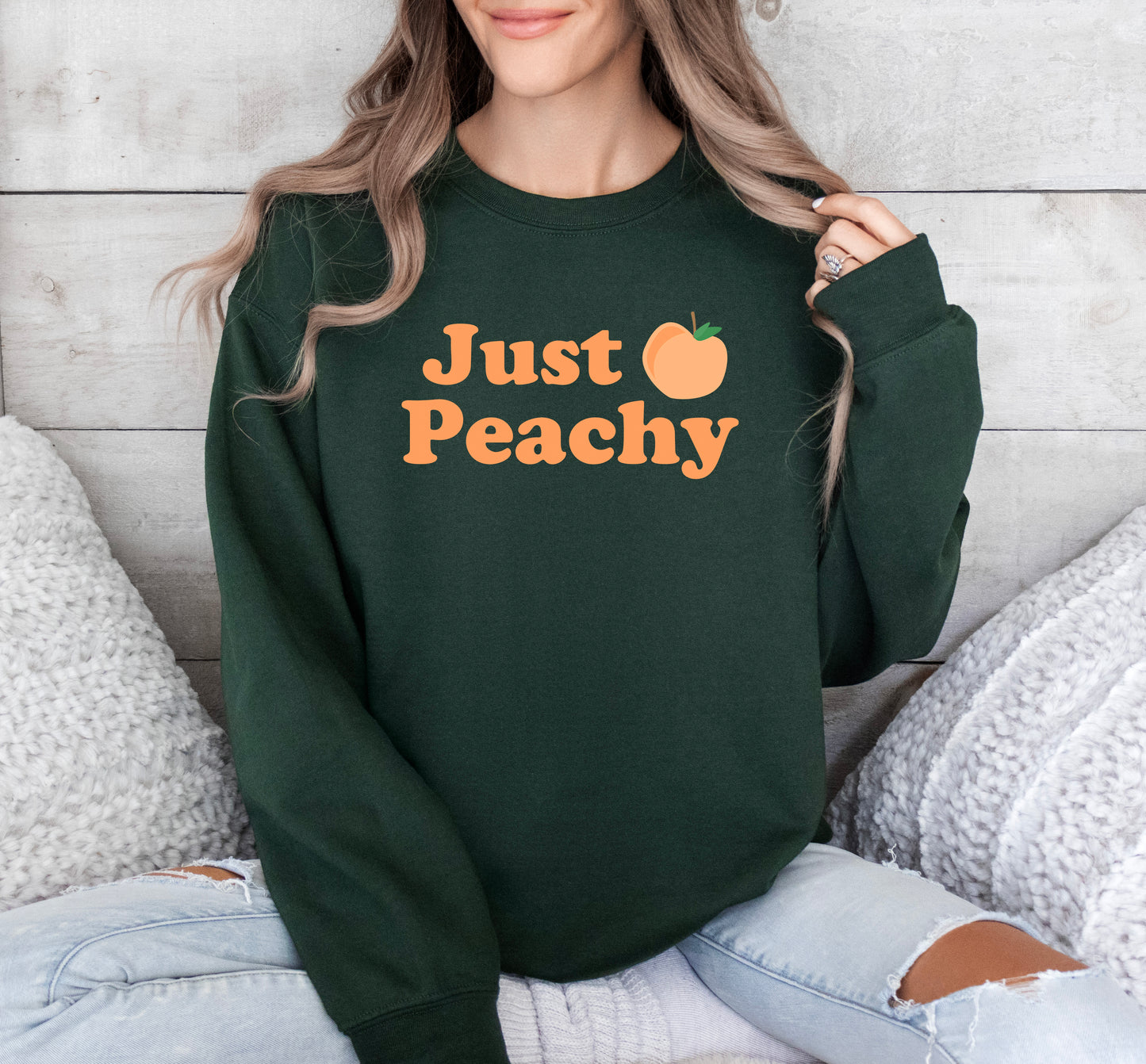 Just Peachy Sweatshirt