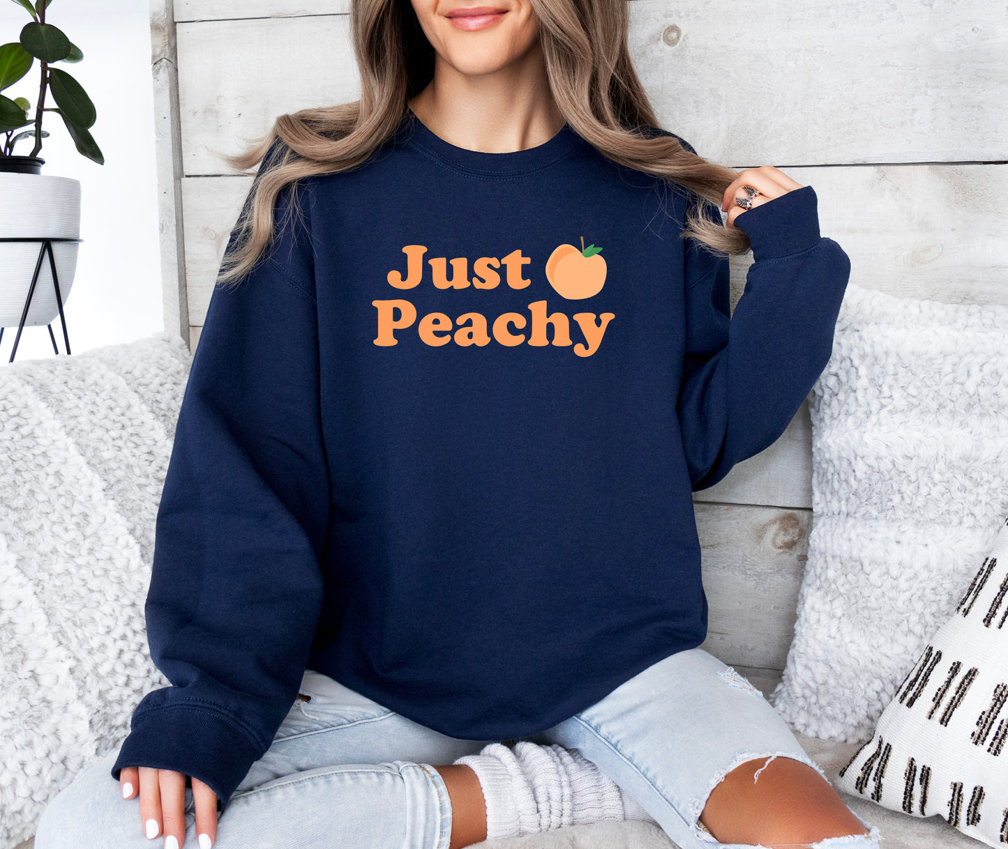 Just Peachy Sweatshirt