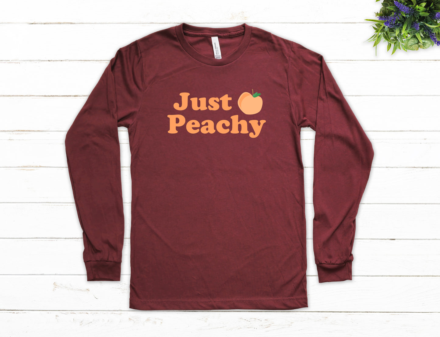 Just Peachy Shirt Long Sleeve