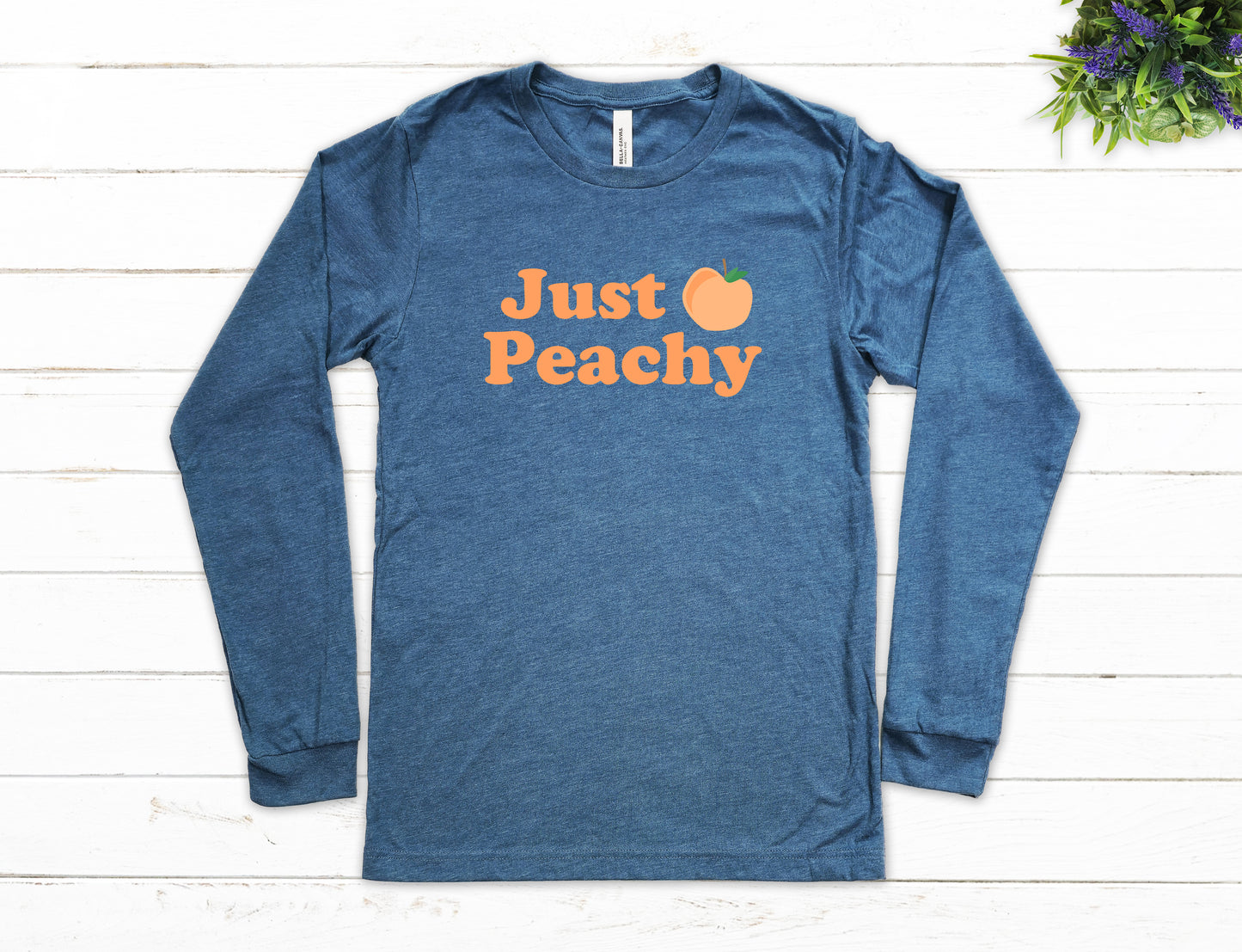 Just Peachy Shirt Long Sleeve