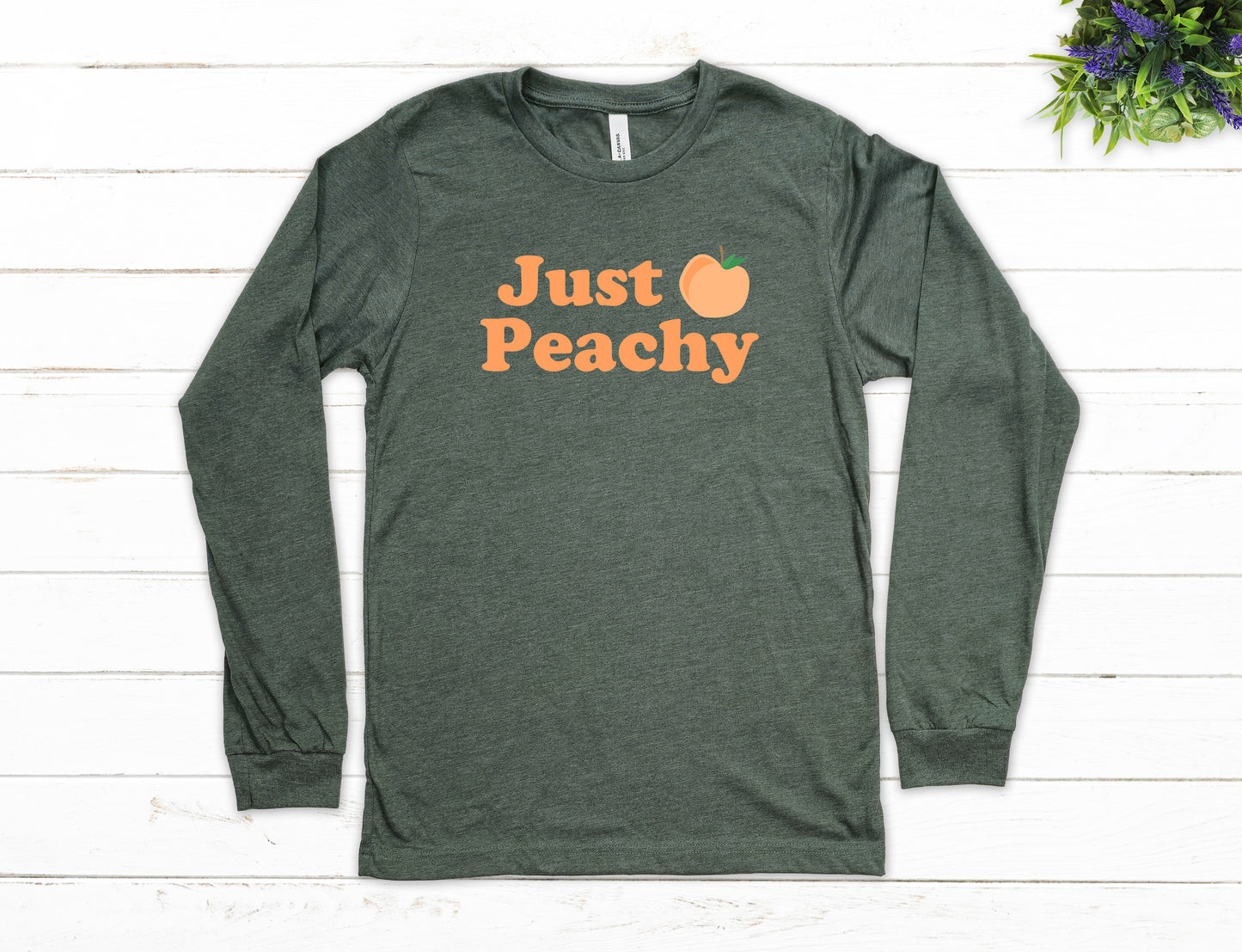Just Peachy Shirt Long Sleeve