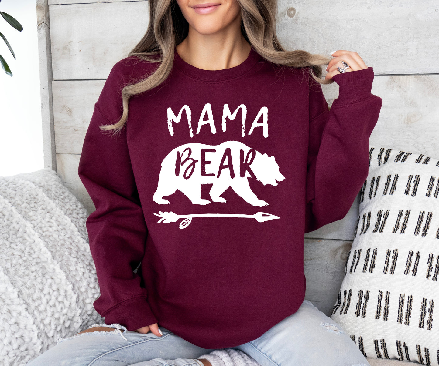 Mama Bear Sweatshirt | Mom Sweatshirt