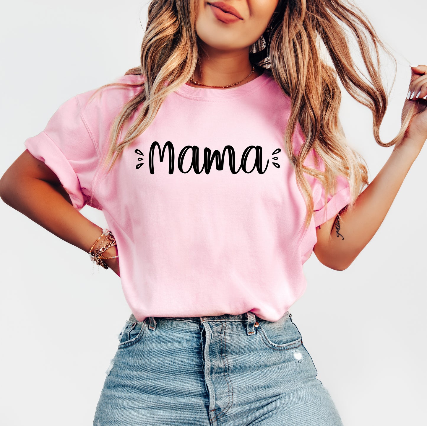 Cute Mama Shirt | Comfort Colors Vintage Style Mom Shirt
