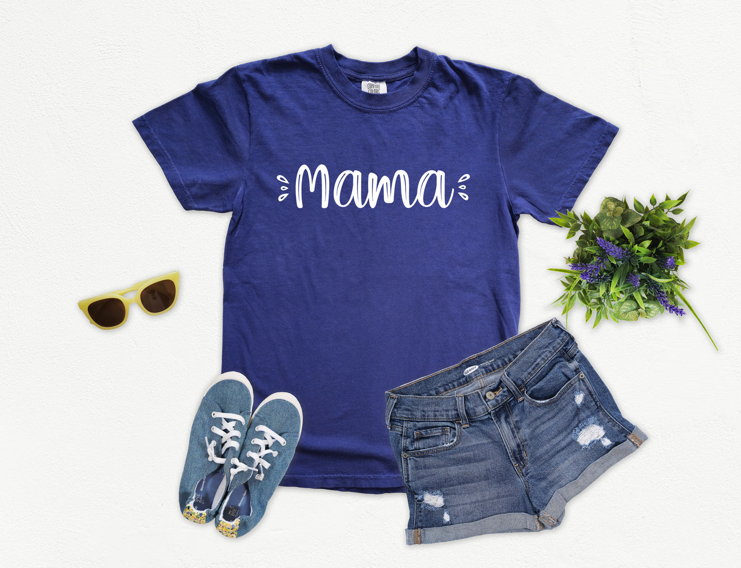 Cute Mama Shirt | Comfort Colors Vintage Style Mom Shirt