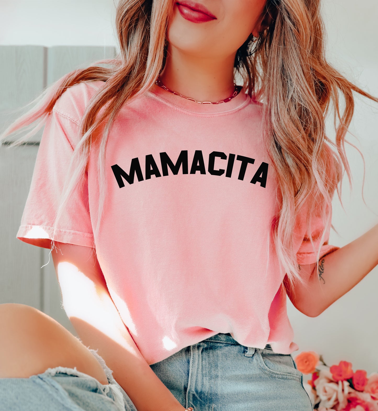 Mamacita Shirt | Comfort Colors Vintage Style Mom Shirt
