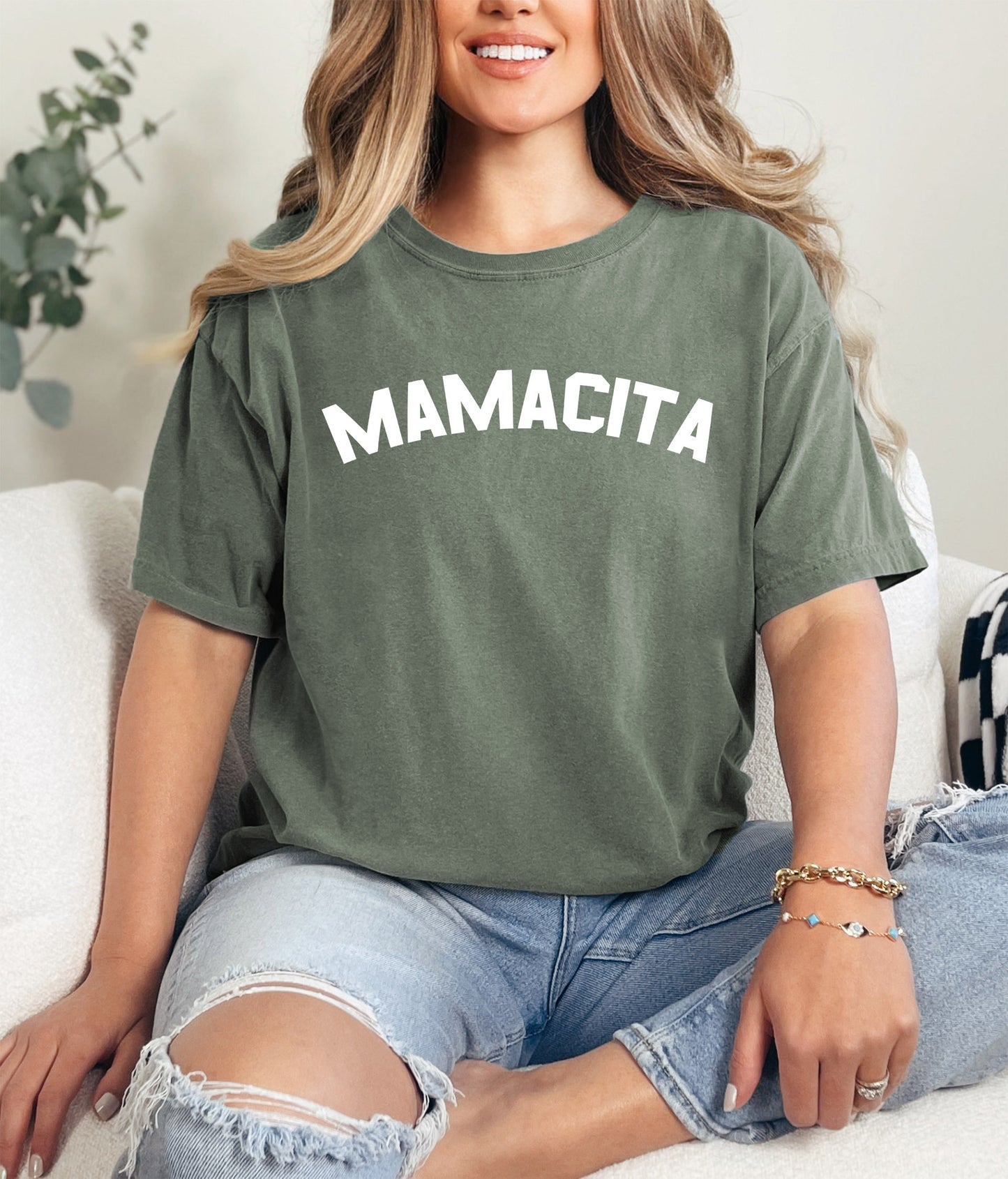 Mamacita Shirt | Comfort Colors Vintage Style Mom Shirt