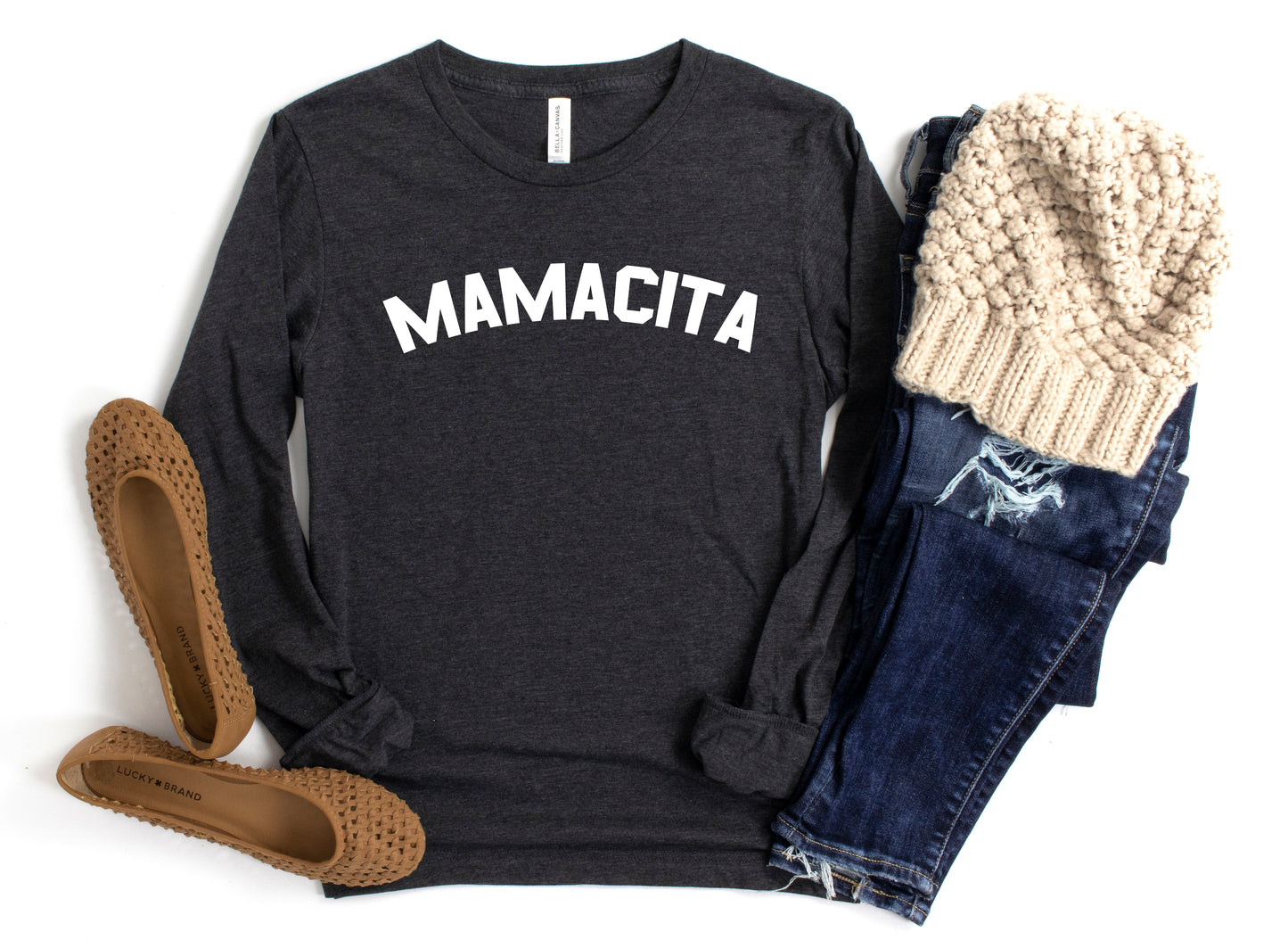 Mamacita Shirt Long Sleeve | Long Sleeve Mom Shirt