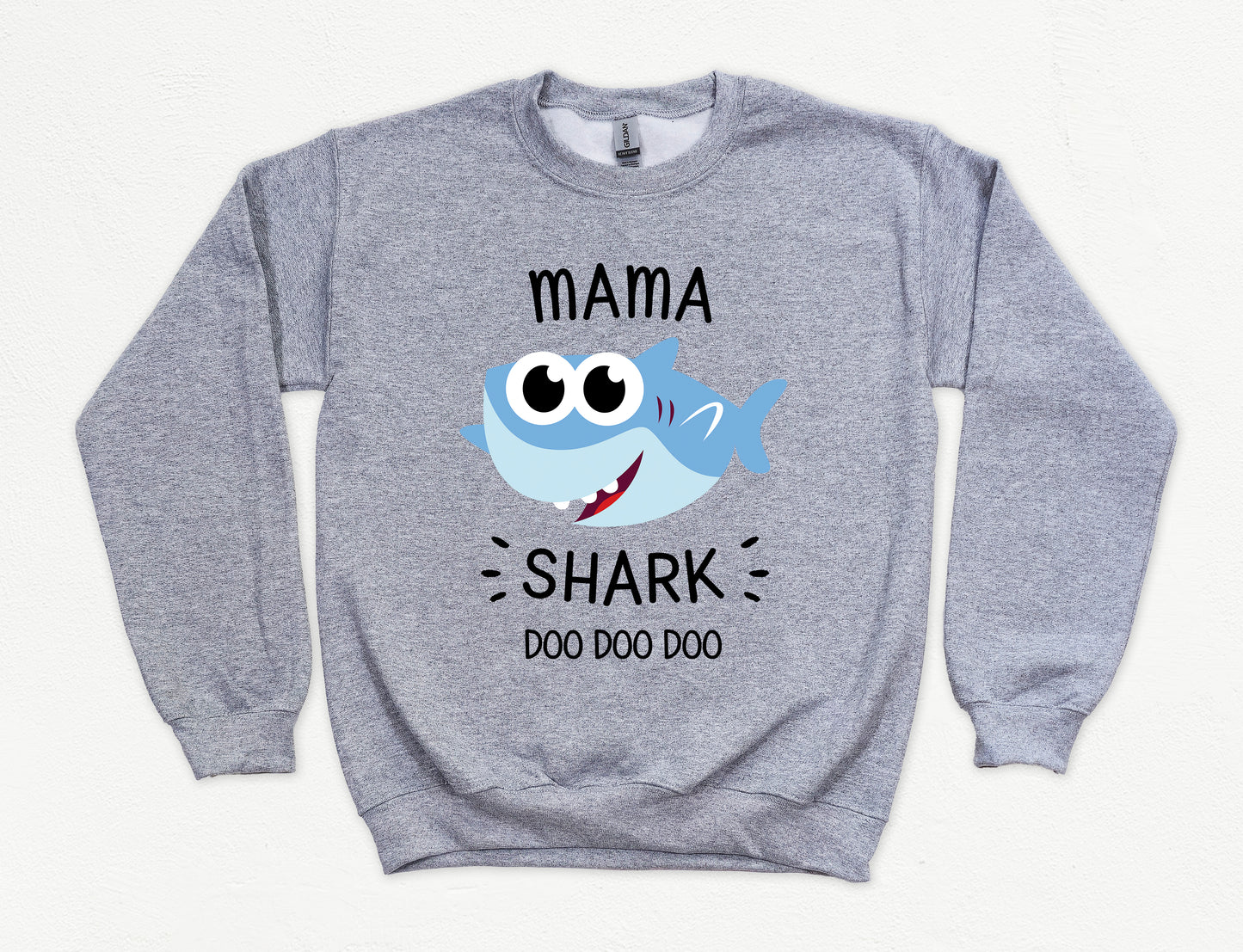 Mama Shark Sweatshirt | Mom Sweatshirt