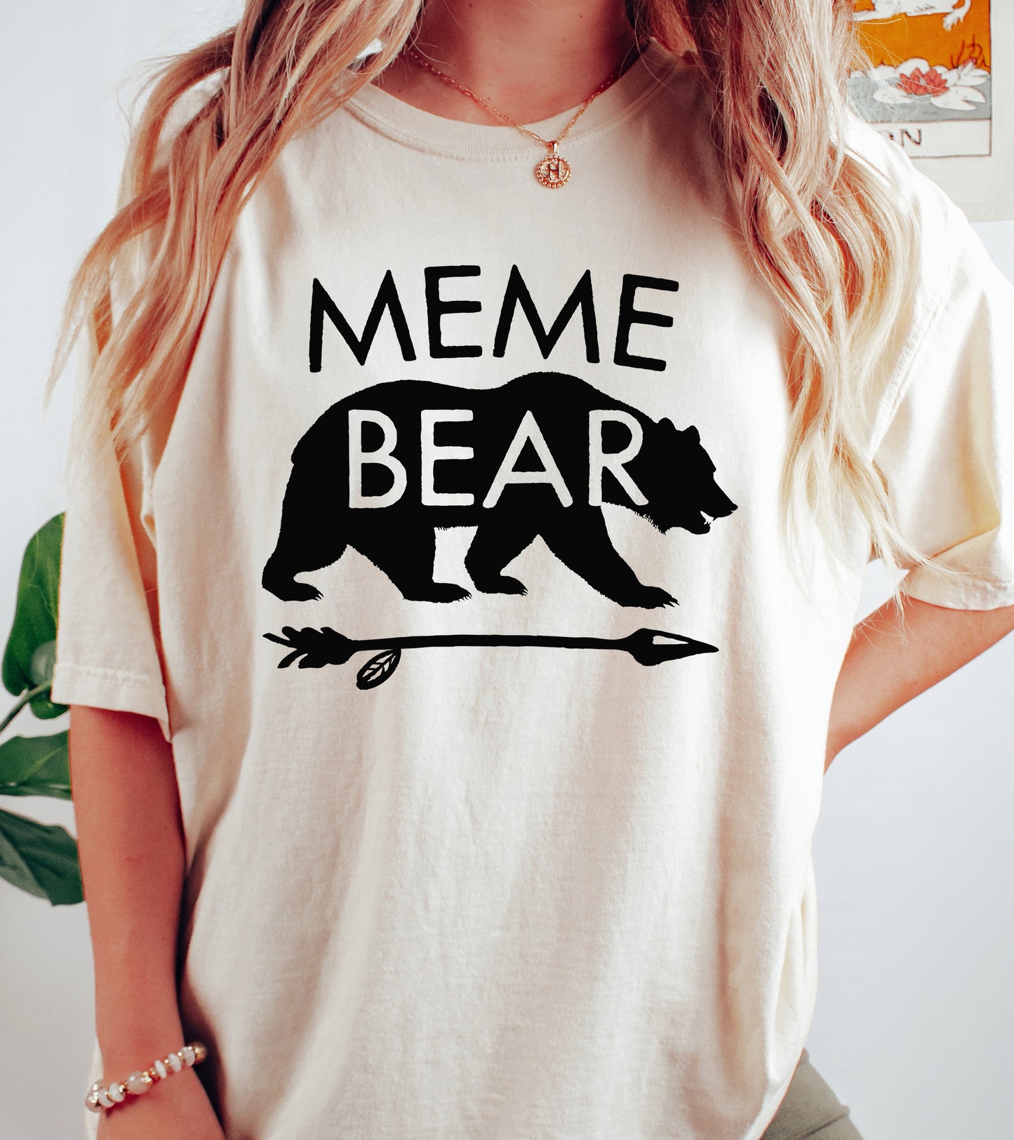 Meme Bear Shirt | Comfort Colors Vintage Style Meme Shirt