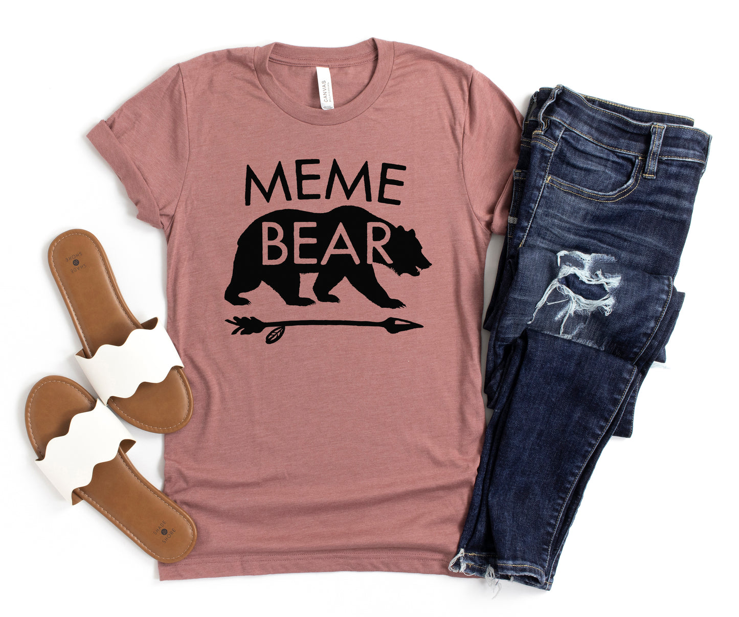 Meme Bear Shirt | Light Garment
