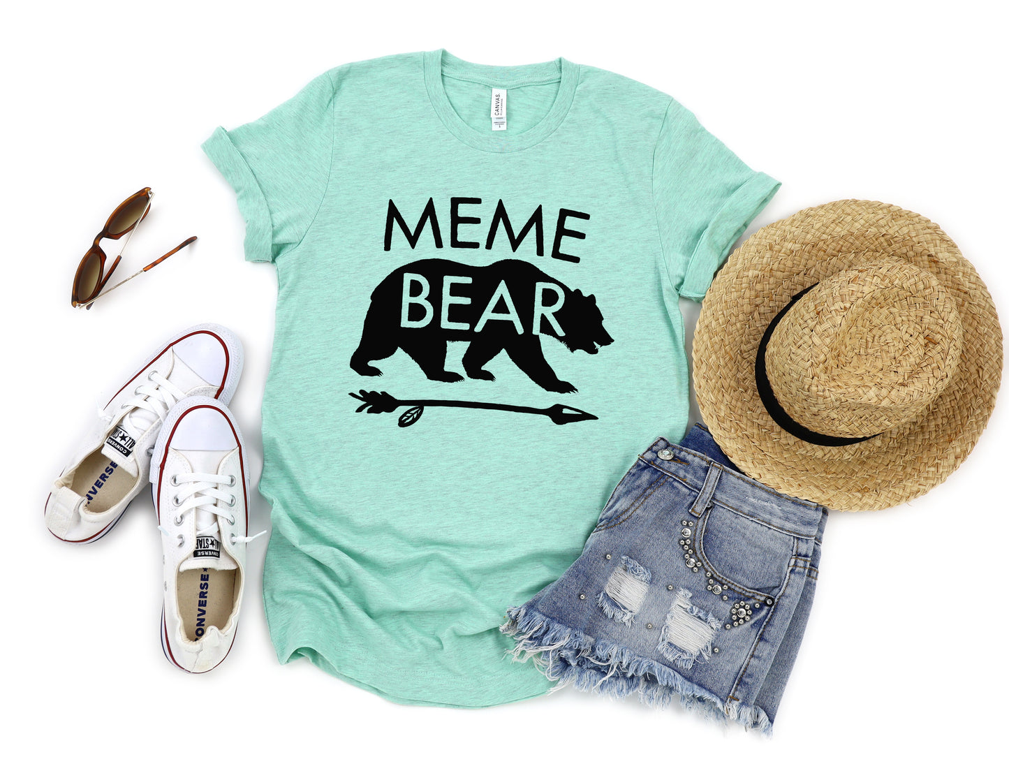 Meme Bear Shirt | Light Garment