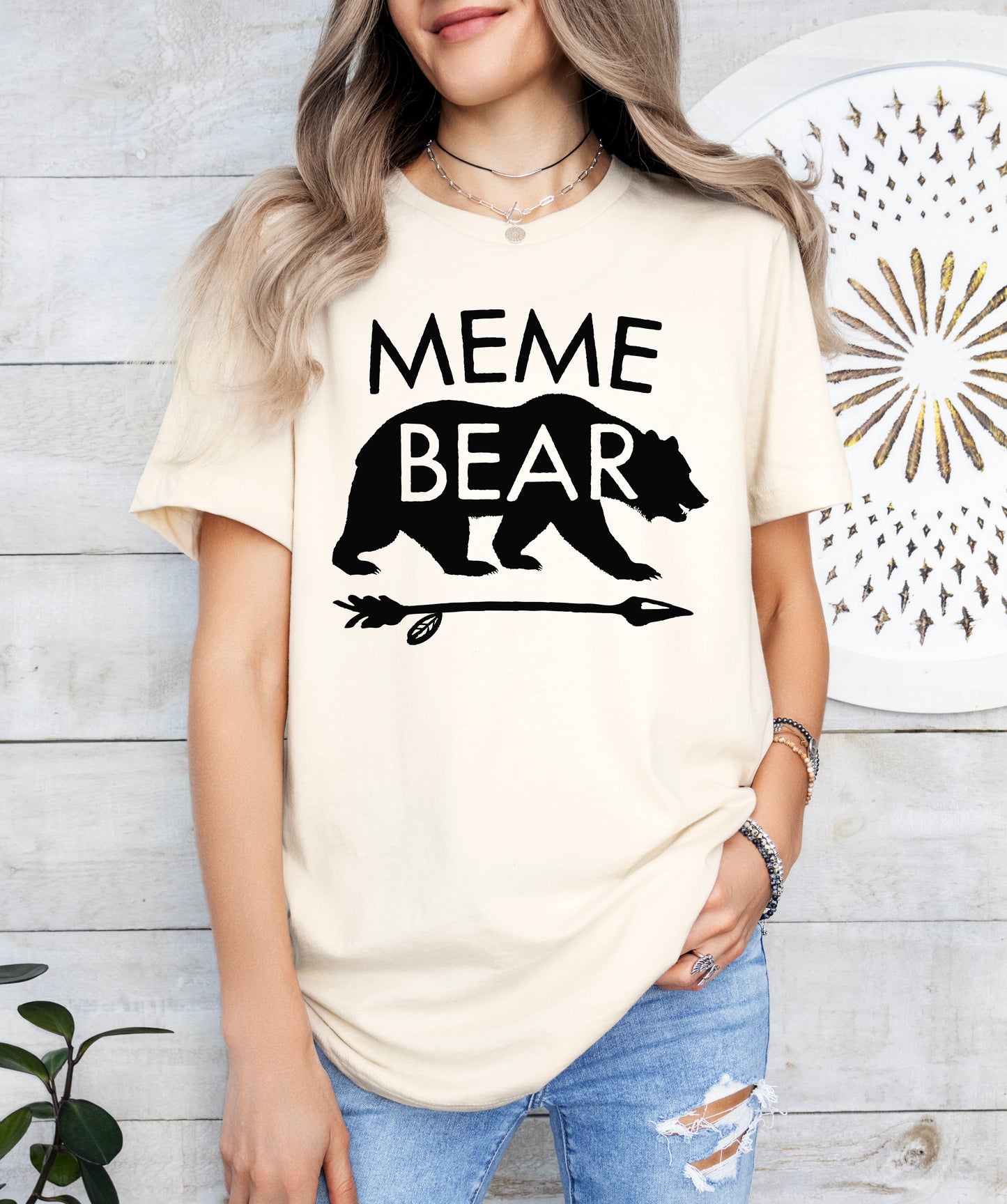 Meme Bear Shirt | Light Garment