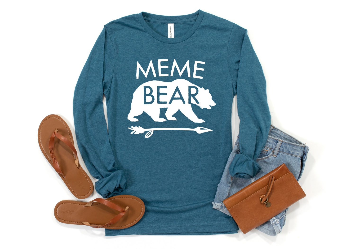 Meme Bear Shirt Long Sleeve | Long Sleeve Meme Shirt