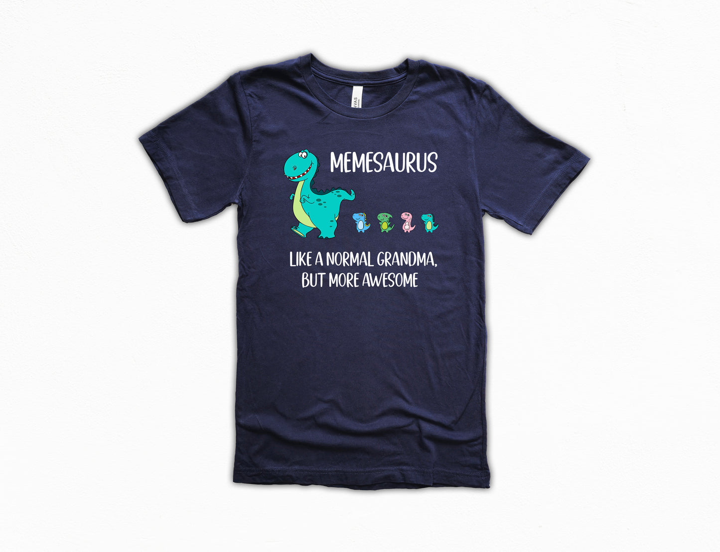 Custom Memesaurus With Little Dino Followers Shirt | Meme Shirt