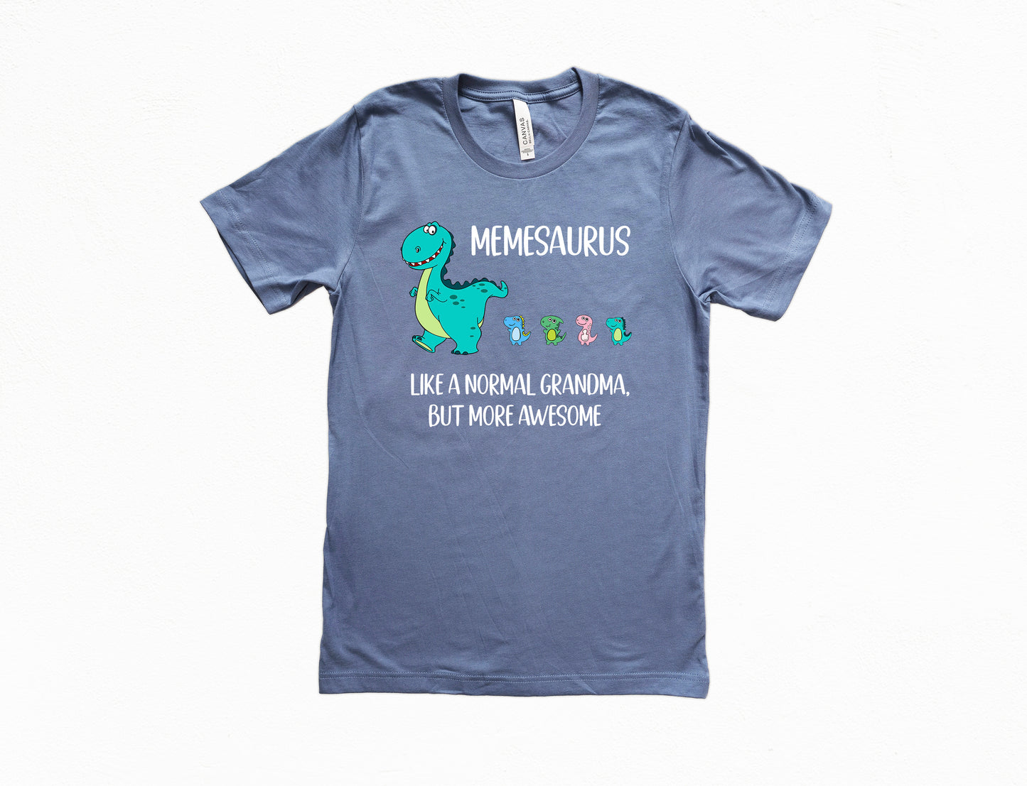 Custom Memesaurus With Little Dino Followers Shirt | Meme Shirt