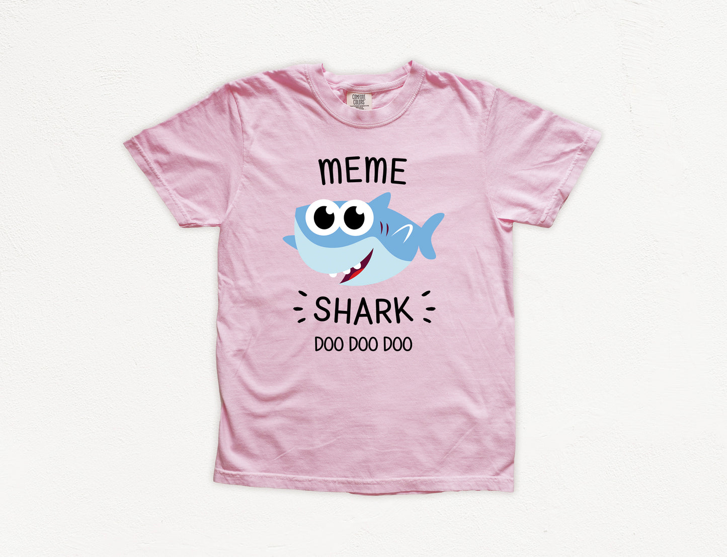 Meme Shark Shirt | Comfort Colors Vintage Style Meme Shirt