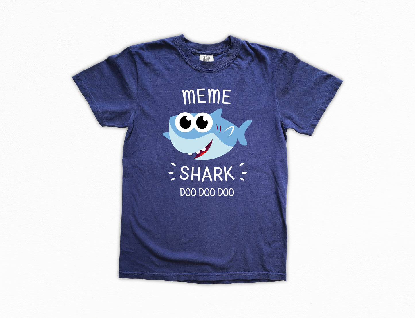 Meme Shark Shirt | Comfort Colors Vintage Style Meme Shirt