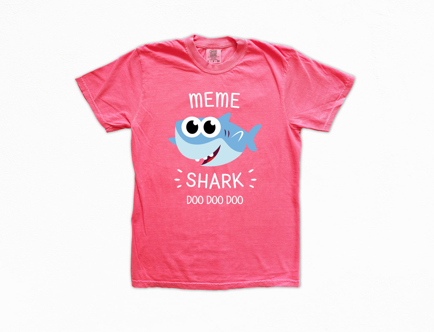 Meme Shark Shirt | Comfort Colors Vintage Style Meme Shirt