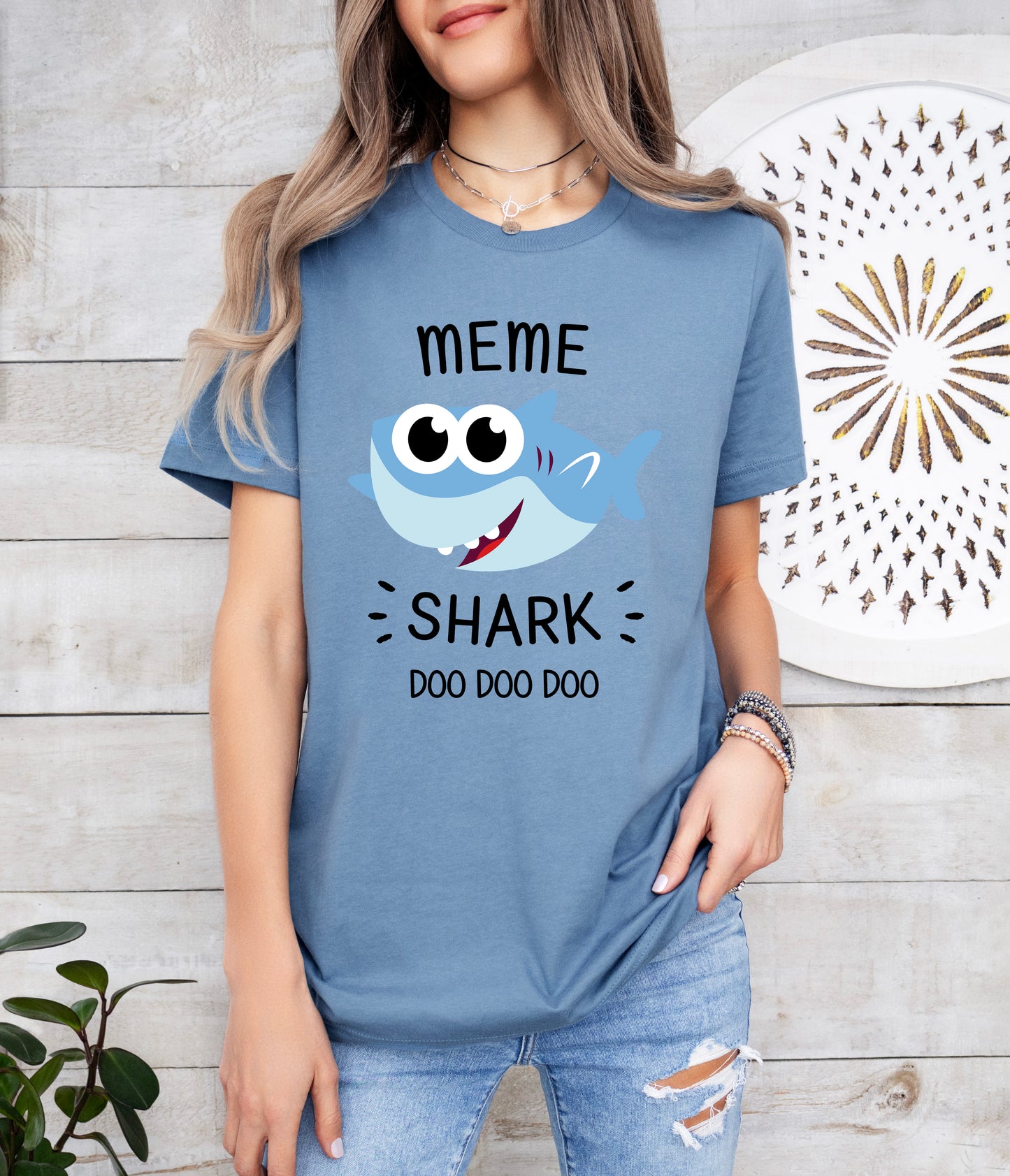 Meme Shark Shirt | Meme Shirt | Light Garment