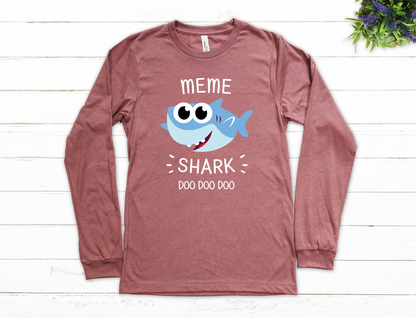 Meme Shark Shirt Long Sleeve | Long Sleeve Meme Shirt