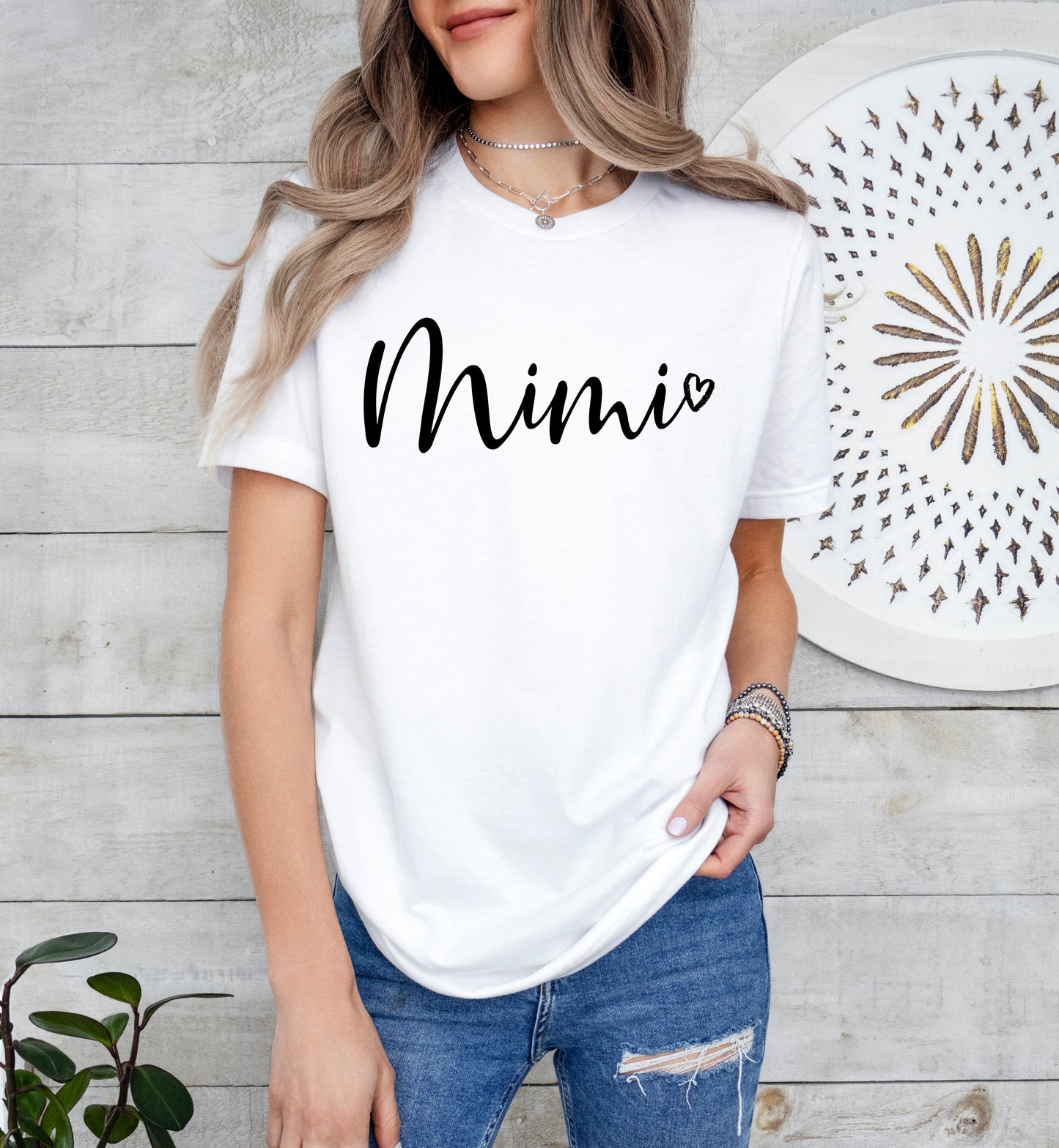 Mimi Heart Shirt | Mimi Shirt | Light Garment