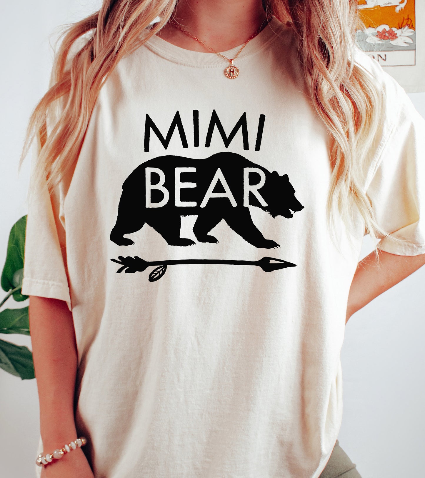 Mimi Bear Shirt | Comfort Colors Vintage Style Mimi Shirt