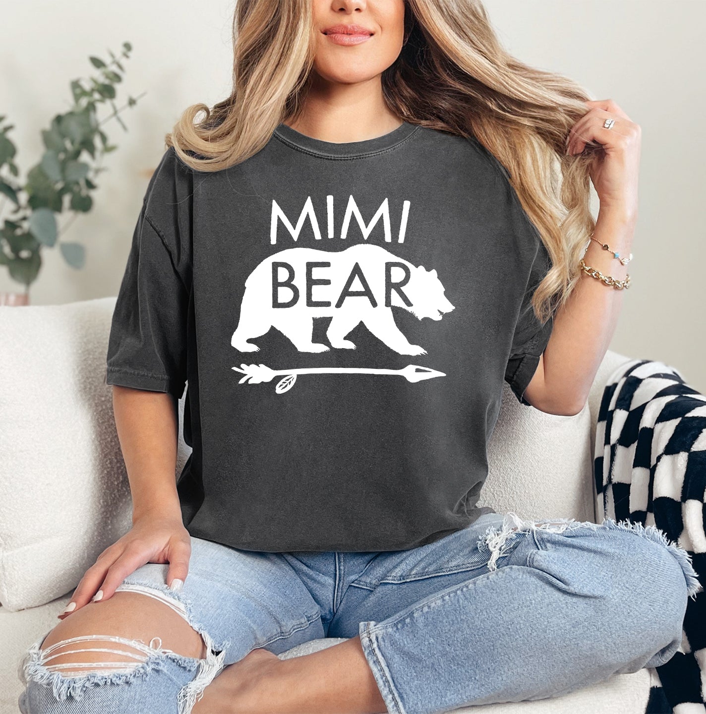 Mimi Bear Shirt | Comfort Colors Vintage Style Mimi Shirt