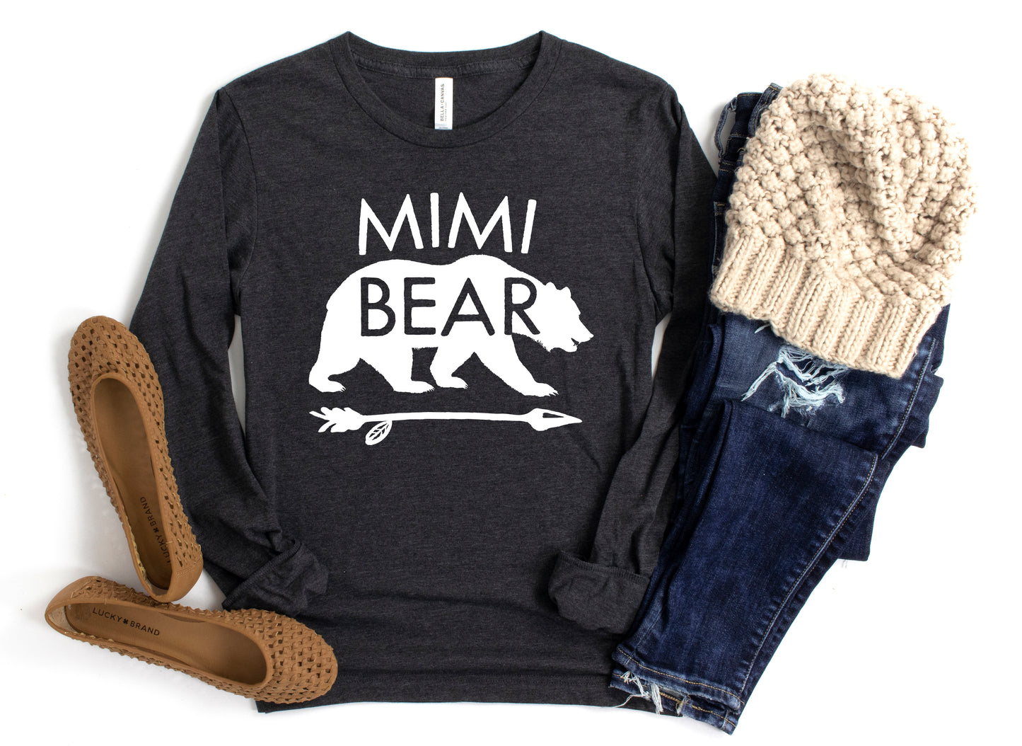 Mimi Bear Shirt Long Sleeve | Long Sleeve Mimi Shirt