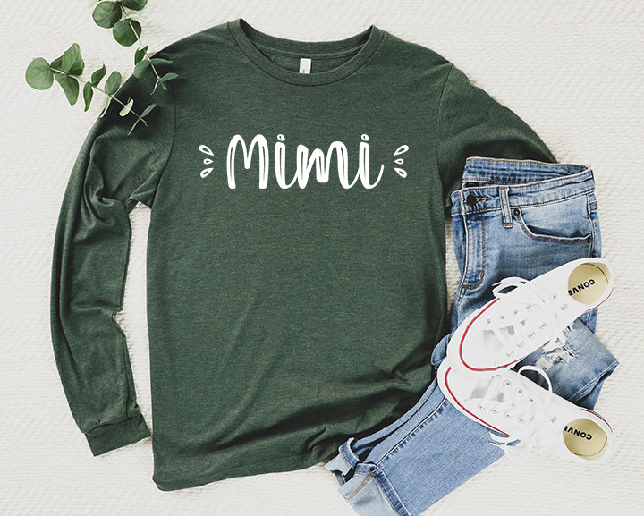 Cute Mimi Shirt Long Sleeve